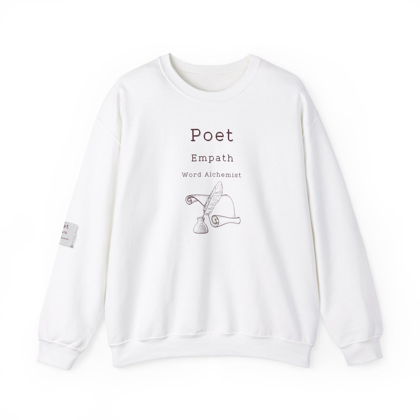 Poet Empath Word Alchemist Crewneck