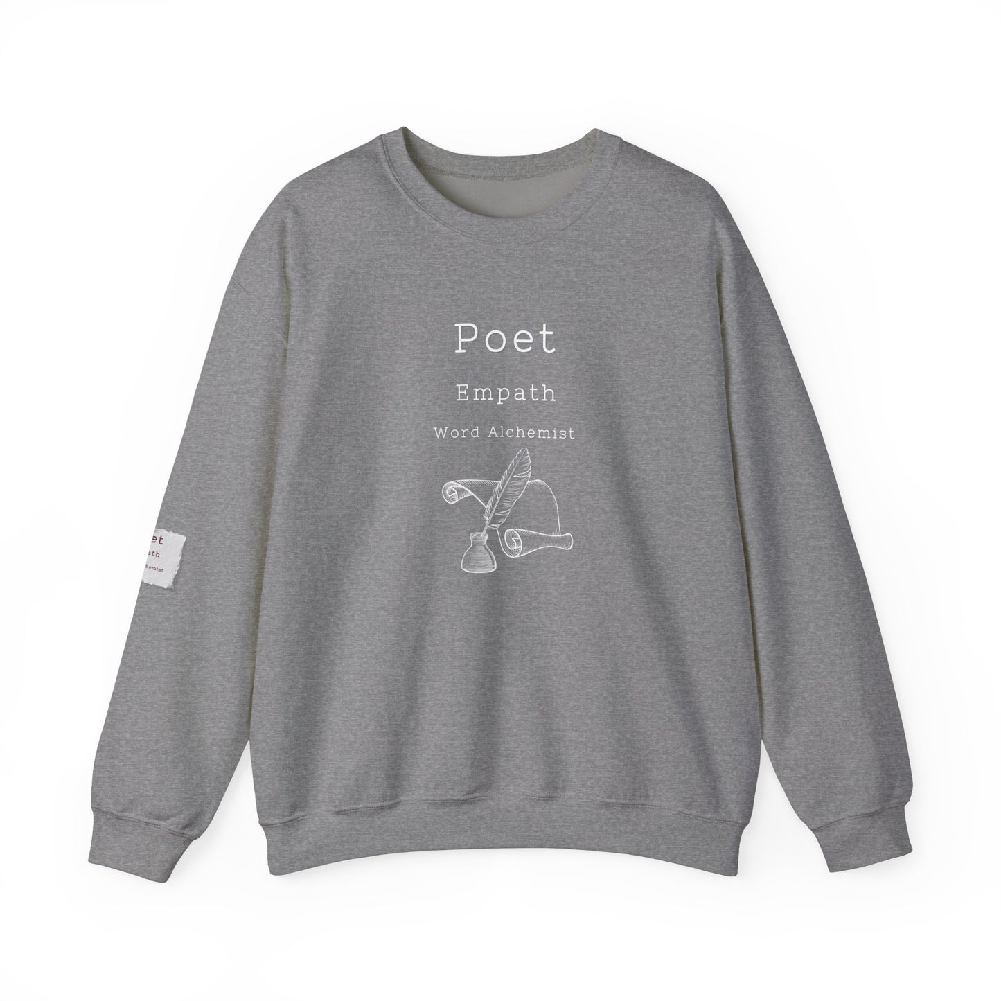 Poet Empath Word Alchemist Crewneck