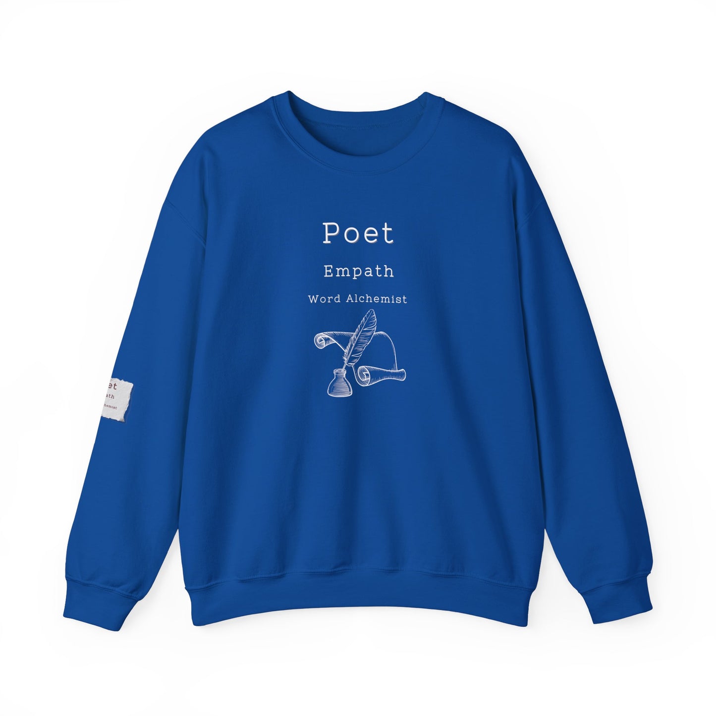 Poet Empath Word Alchemist Crewneck