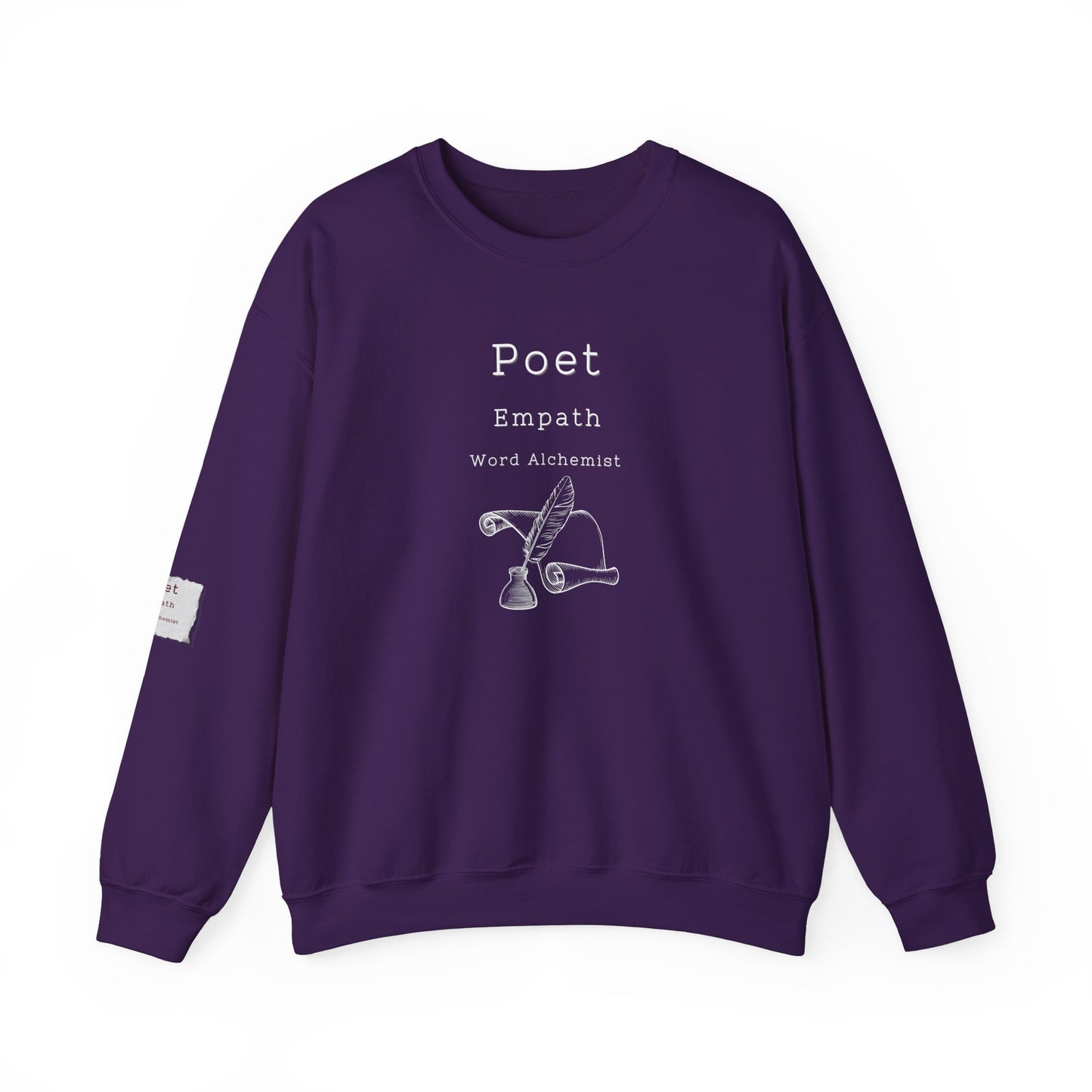 Poet Empath Word Alchemist Crewneck