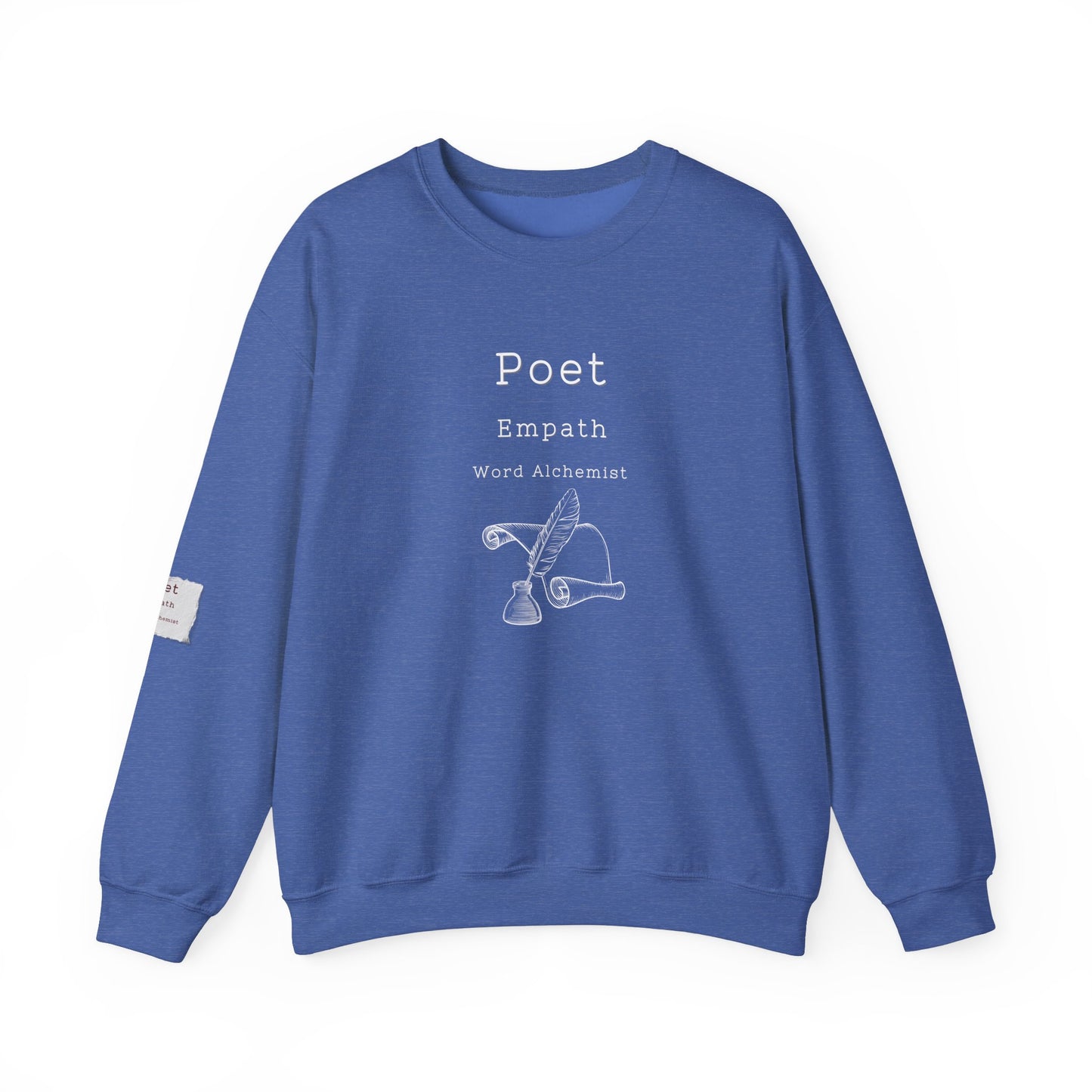 Poet Empath Word Alchemist Crewneck
