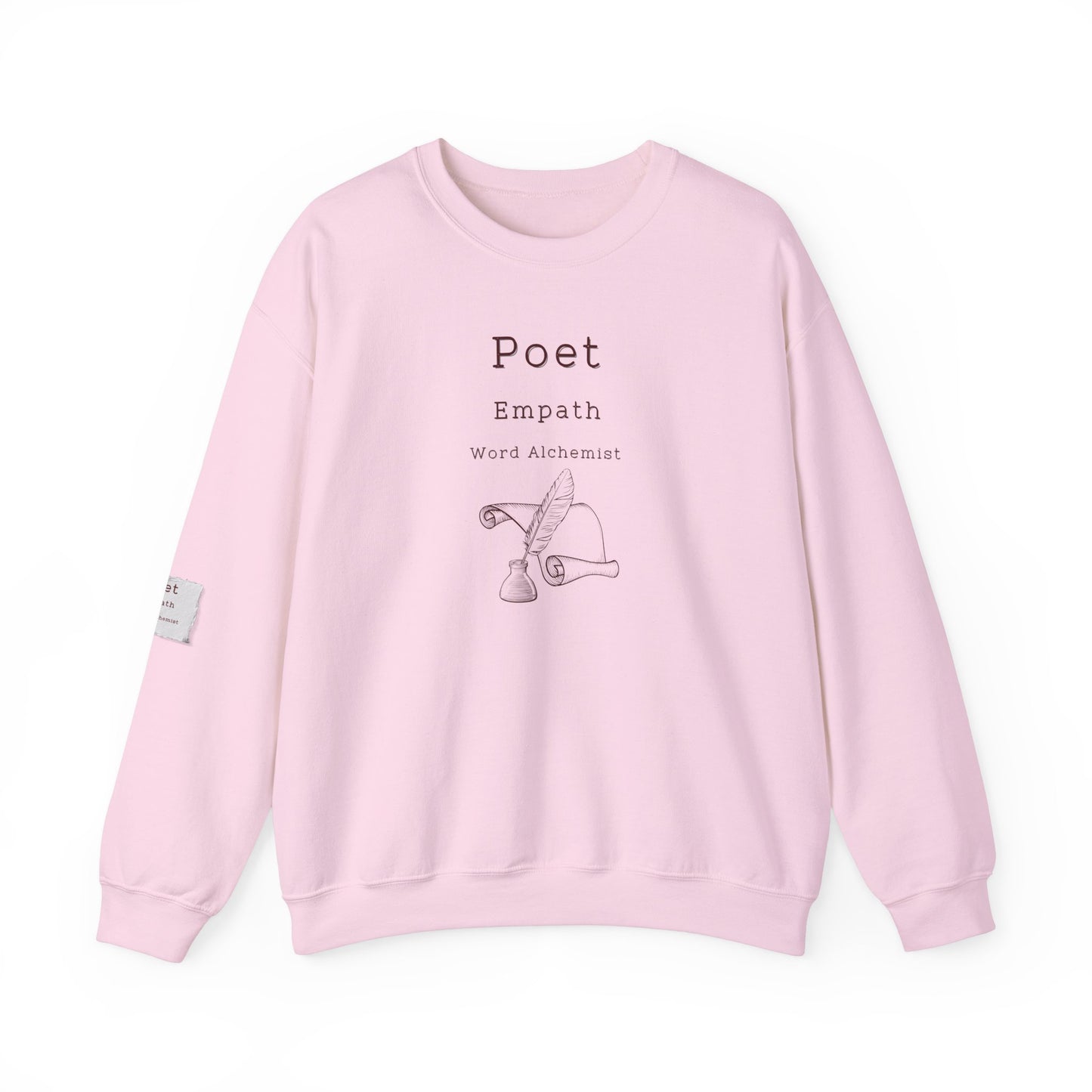 Poet Empath Word Alchemist Crewneck