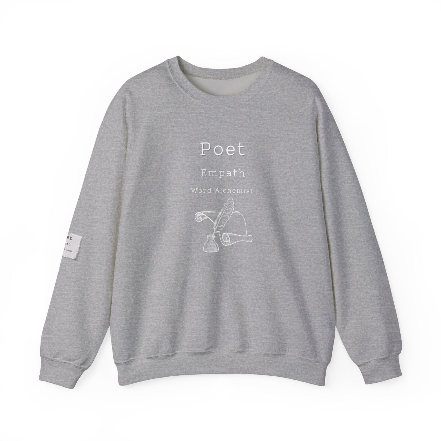 Poet Empath Word Alchemist Crewneck