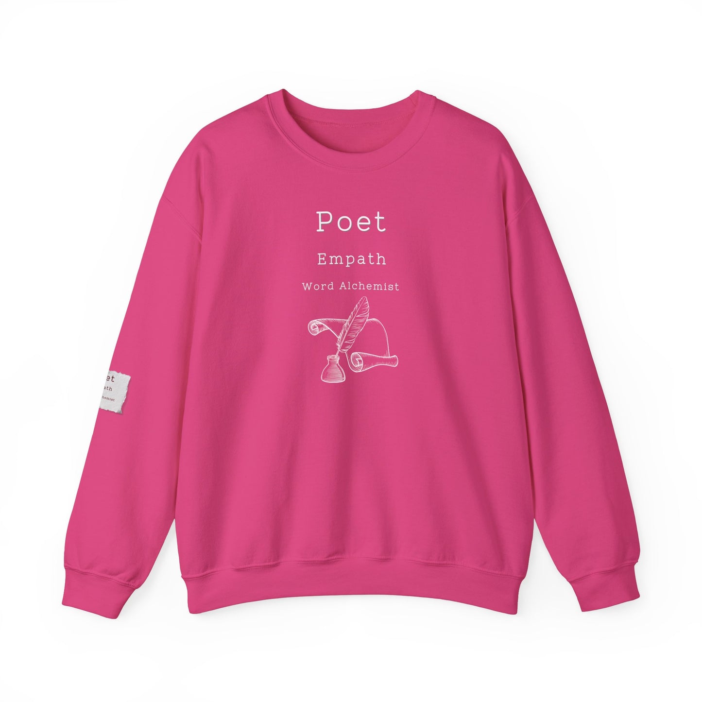 Poet Empath Word Alchemist Crewneck