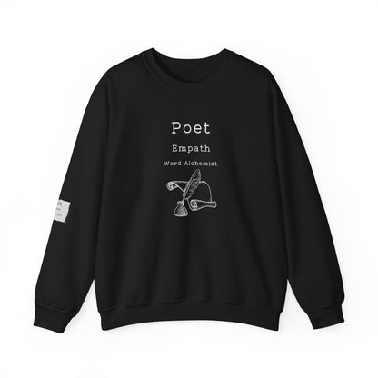 Poet Empath Word Alchemist Crewneck
