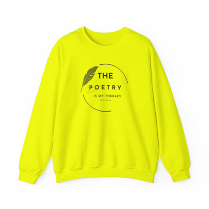 The Poetry Is My Therapy Crewneck