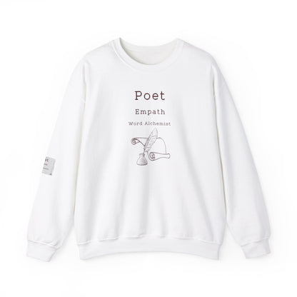Poet Empath Word Alchemist Crewneck