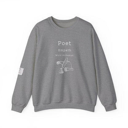 Poet Empath Word Alchemist Crewneck