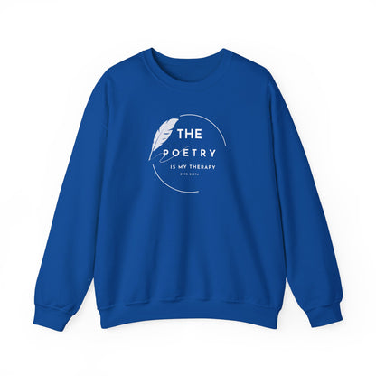 The Poetry Is My Therapy Crewneck