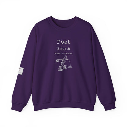 Poet Empath Word Alchemist Crewneck