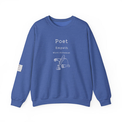 Poet Empath Word Alchemist Crewneck
