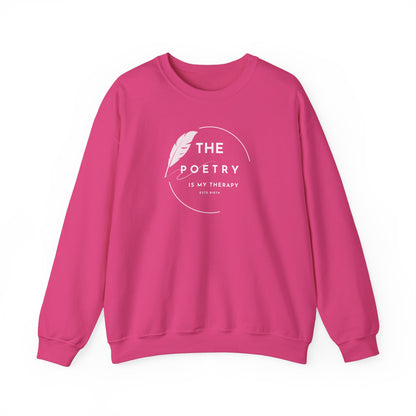 The Poetry Is My Therapy Crewneck