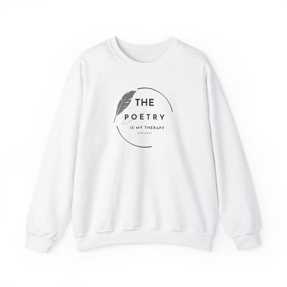 The Poetry Is My Therapy Crewneck
