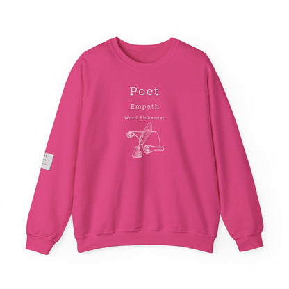 Poet Empath Word Alchemist Crewneck